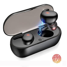 Load image into Gallery viewer, Q2 TWS Bluetooth earphone 5.0 Wireless Headset Life Waterproof Deep Bass Earbuds True Wireless Stereo Headphone Sport Earphones
