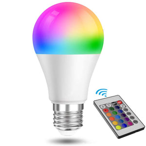 15W WiFi Smart Bulb B22 E27 LED RGB Light Lamp Work Alexa Google Home With RGB+ Dimmable Remote Control Colore Light Magic Bulb