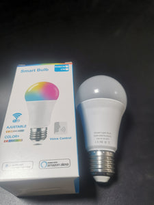 15W WiFi Smart Bulb B22 E27 LED RGB Light Lamp Work Alexa Google Home With RGB+ Dimmable Remote Control Colore Light Magic Bulb