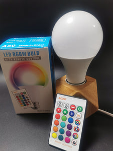 15W WiFi Smart Bulb B22 E27 LED RGB Light Lamp Work Alexa Google Home With RGB+ Dimmable Remote Control Colore Light Magic Bulb