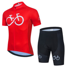 Load image into Gallery viewer, New Pro Cycling Jersey Set Breathable Pro Team Bicycle Jersey Men Cycling Clothing Bib Shorts Triathlon Suit Bike Wear Jersey
