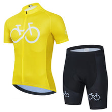 Load image into Gallery viewer, New Pro Cycling Jersey Set Breathable Pro Team Bicycle Jersey Men Cycling Clothing Bib Shorts Triathlon Suit Bike Wear Jersey
