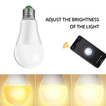 โหลดรูปภาพลงในเครื่องมือใช้ดูของ Gallery 15W WiFi Smart LED Light Bulb E27 B22 Ampoule LED Intelligent Dimmable Night Lamp Apply to alexa google Home Assistant Echo
