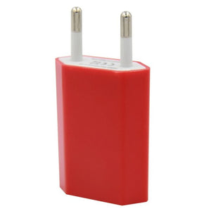 USB Fast Charger Adapter Cable Wall Travel Quick Charger 3.0 EU Plug Single USB Port Socket Compatible With Phone Pad Tablet