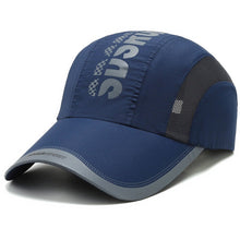 โหลดรูปภาพลงในเครื่องมือใช้ดูของ Gallery Summer Breathable Ultra-Thin Quick Drying Women Men&#39;s Baseball Cap Outdoor Sports Mountaineering  Cycling Fishing Truck Hat A150
