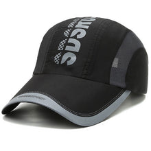 โหลดรูปภาพลงในเครื่องมือใช้ดูของ Gallery Summer Breathable Ultra-Thin Quick Drying Women Men&#39;s Baseball Cap Outdoor Sports Mountaineering  Cycling Fishing Truck Hat A150

