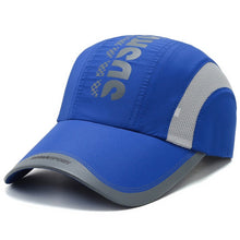 โหลดรูปภาพลงในเครื่องมือใช้ดูของ Gallery Summer Breathable Ultra-Thin Quick Drying Women Men&#39;s Baseball Cap Outdoor Sports Mountaineering  Cycling Fishing Truck Hat A150
