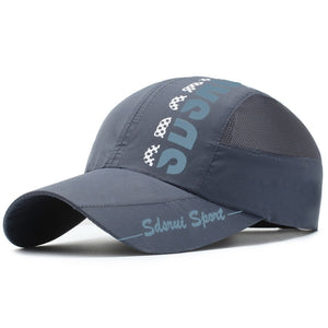 Summer Breathable Ultra-Thin Quick Drying Women Men's Baseball Cap Outdoor Sports Mountaineering  Cycling Fishing Truck Hat A150