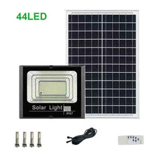 Load image into Gallery viewer, 45W 44 LEDs 170 LEDs Solar Panel Garden Lamp Outdoor Waterproof IP67 Spot Security Flood Wall Lamp with Wireless Remote
