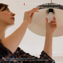 โหลดรูปภาพลงในเครื่องมือใช้ดูของ Gallery 15W 110V/220V WiFi Smart Light Bulb B22 E27 RGB LED Lamp Work  2000-7000K With Alexa Amazon Google Home Dimmable Smart Home

