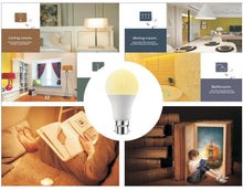โหลดรูปภาพลงในเครื่องมือใช้ดูของ Gallery 15W 110V/220V WiFi Smart Light Bulb B22 E27 RGB LED Lamp Work  2000-7000K With Alexa Amazon Google Home Dimmable Smart Home
