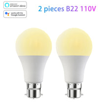Load image into Gallery viewer, 15W 110V/220V WiFi Smart Light Bulb B22 E27 RGB LED Lamp Work  2000-7000K With Alexa Amazon Google Home Dimmable Smart Home

