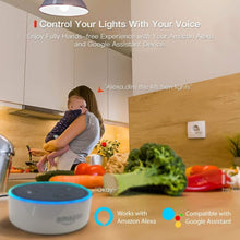 將圖片載入圖庫檢視器 Voice Control 15W RGB WiFi Smart Light Bulb Dimmable E27 B22 WiFi LED Lamp AC110V 220V Work With Alexa Google Timer Home Light
