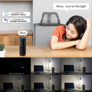 E27B22 15W WiFi Smart Light Bulb LED RGB Lamp Work With Alexa/Google Home 220/110V RGB+White Dimmable Timer Bulb Voice Control