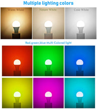 Load image into Gallery viewer, 12w 15w Tuya Smart Light Bulb  Color Changing wifi Light E27 B22 RGB LED Bulb Dimmable Alexa Compatible Smart Life APP Google
