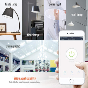 Smart Bulb Dimmable 15W B22 E27 WiFi Smart Light Bulb LED Lamp Voice Control Work With Alexa Google Home 110V/220V