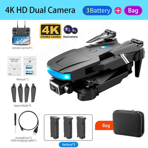 2021 New Ls-878 Mini Drone 4k 1080P Hd Dual Camera Fpv Wifi Rc Quadcopter  Toys For Aldult Rc Plane Altitude Hold Mode Dron