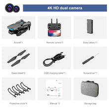 Load image into Gallery viewer, S89 Mini Drone 4K HD Dual Camera Professional Wifi FPV Air Pressure Altitude Hold Foldable Quadcopter With Camera RC Plane Toys
