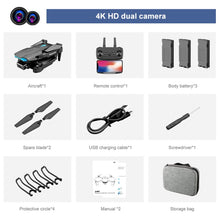โหลดรูปภาพลงในเครื่องมือใช้ดูของ Gallery S89 Mini Drone 4K HD Dual Camera Professional Wifi FPV Air Pressure Altitude Hold Foldable Quadcopter With Camera RC Plane Toys
