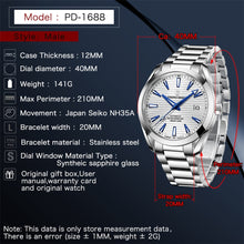 Load image into Gallery viewer, 2021 New PAGANI DESIGN A150 Retro Mechanical Watch For Men Brand Luxury Automatic 100M Waterproof NH35A Wrist Watch Reloj Hombre
