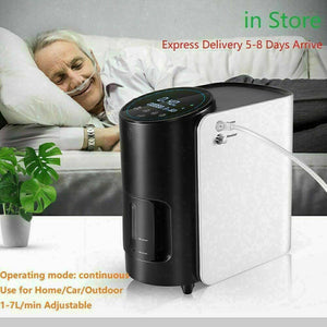 AUPORO 110V 1-7L/min oxigen Con-centrator Machine Adjustable for Home Travel Portable Free Shipping to USA Fast Delivery!