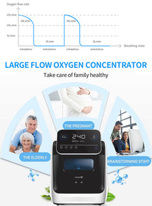 In Stock 10L Medical Portable Oxygen Concentrator Machine High-quality Concentrador Oxigen Physical Therapy Equipments