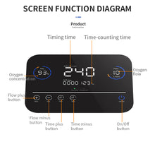 Load image into Gallery viewer, In Stock 10L Medical Portable Oxygen Concentrator Machine High-quality Concentrador Oxigen Physical Therapy Equipments
