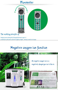 DEDAKJ  1L-7L Oxygen Concetrator Concentrater DE-1A Oxygen Making Machine 220V Oxygenation Generator Machine CE For Home