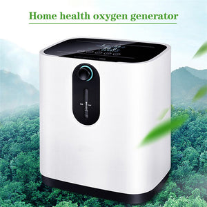 Portable 1L-7L Medical Oxygen Concentrator Machine Generator Oxygen Making Machine Without Battery Air Purifier AC 220V/110V