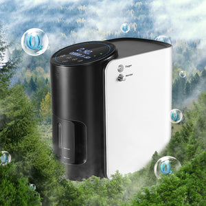 AUPORO Portable 1-7L/min Oxygen Concentrator Oxygen Machine Generator Oxygen Machine No Battery AC 110/220V Home Air Purifier