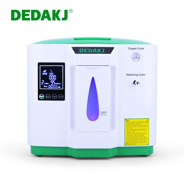 2L-9L Dedakj new source 2aw factory home oxygen inhalation machine portable oxygen inhaler