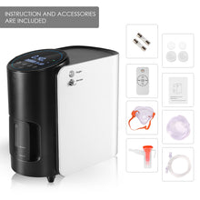 Load image into Gallery viewer, AUPORO 2 In 1 Oxygen Machine Nebulizer Oxygen Concentrator 1L-7L Oxygen Generator

