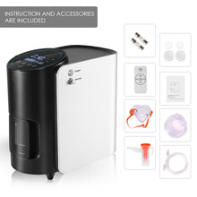 Load image into Gallery viewer, 2 In 1 Atomization + Oxygen Generator 1L-7L 93% High Concentration Oxygen Concentrator Portable Oxygene Machine EU US plug
