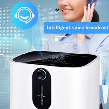 Load image into Gallery viewer, AUPORO 1-7L/min Portable Oxygen Concentrator Machine Generator Oxygen Making Machine Without Battery Air Purifier AC 220V/110V
