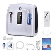 โหลดรูปภาพลงในเครื่องมือใช้ดูของ Gallery AUPORO 1L-7L Portable Oxygene Concentrator Machine Manual Adjustable High Concentration Home Care Oxygen Generator Car Accessory
