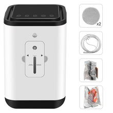 โหลดรูปภาพลงในเครื่องมือใช้ดูของ Gallery AUPORO 1L-7L Oxygen Concentrator Oxygen Generator  Oxygen Making Machine Home Travel Health Care Equipment US/EU Plug No Battery
