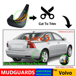 Mud Flaps Mudflaps Splash Guards Mudguards For Volvo C30 S40 S60 S70 S80 V40 V50 V60 V70 AWD Cross Country XC60 XC70 XC90