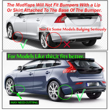 Load image into Gallery viewer, Mud Flaps Mudflaps Splash Guards Mudguards For Volvo C30 S40 S60 S70 S80 V40 V50 V60 V70 AWD Cross Country XC60 XC70 XC90
