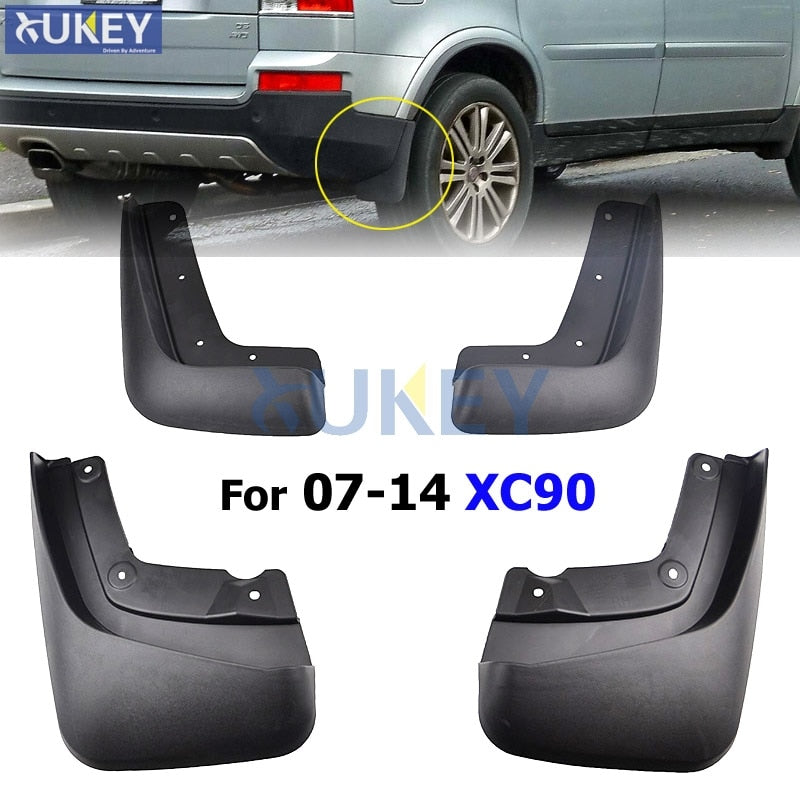 For VOLVO XC90 2007- 2014 Mudflaps 2008 2009 2010 2011 2012 2013 Front Rear Car Mud Flaps Splash Guards Mud Flap Mudguard Fender