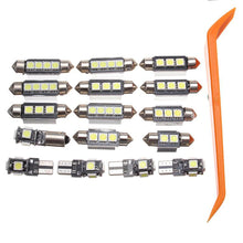 將圖片載入圖庫檢視器 18PCS 2003-2011 Volvo XC90 car interior light LED light white light DC12V reading light wide light
