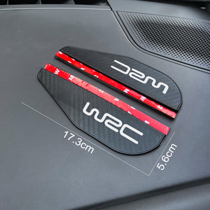 WRC Rearview Mirror Rain Eyebrow For Suzuki Volvo Tesla Skoda VW Volkswgen Smart Seat Subaru Ssangyong Vauxhall Car Accessories