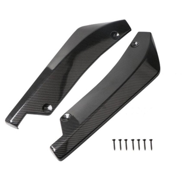 Car Rear Bumper Lip Diffuser Splitter Spoiler Scratch Protector for Volvo S40 S60 S80 S90 V40 V60 V70 V90 XC60 XC70 XC90