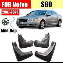 Load image into Gallery viewer, for volvo s80 Mud flaps mudguards fender S80 Mud flap splash Guard Fenders Mudguard car accessories Front Rear 4 pcs
