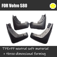 Load image into Gallery viewer, for volvo s80 Mud flaps mudguards fender S80 Mud flap splash Guard Fenders Mudguard car accessories Front Rear 4 pcs

