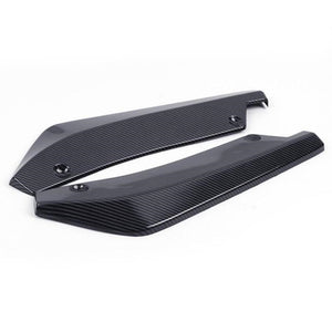 Car Rear Bumper Lip Diffuser Splitter Spoiler Scratch Protector for Volvo S40 S60 S80 S90 V40 V60 V70 V90 XC60 XC70 XC90
