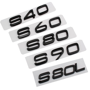 XC60 XC90 XC40 S80 S90 S60 S40 C30 V40 V60 V90 T4 T5 T6 T8 V8 AWD Trunk Sticker for Volvo Sticker Rear Sticker Volvo Accessories