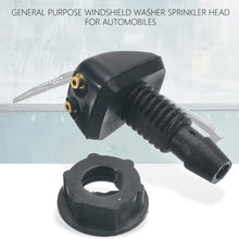 โหลดรูปภาพลงในเครื่องมือใช้ดูของ Gallery 2pcs Windshield Wiper Jet Washer Nozzle For Volvo S40 S80 XC90 C70 Windscreen Washer Wipers Parts Vehicle Fan Shaped Water Spray
