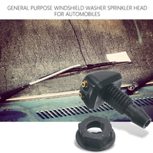 โหลดรูปภาพลงในเครื่องมือใช้ดูของ Gallery 2pcs Windshield Wiper Jet Washer Nozzle For Volvo S40 S80 XC90 C70 Windscreen Washer Wipers Parts Vehicle Fan Shaped Water Spray

