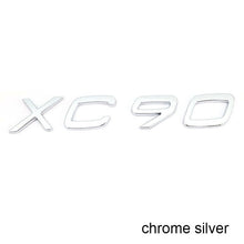 將圖片載入圖庫檢視器 Letters Numbers Emblem S60 S60L S90 XC60 XC90 Car Styling Trunk Lid Badge Decal Car Sticker for Volvo Glossy Matte Black Chrome
