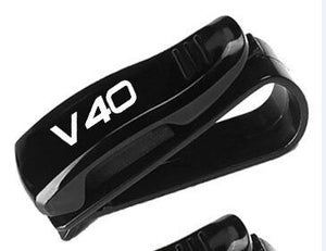 Plastic Car Sunshade Glass Clip Holder For Volvo S60 S90 XC40 XC60 XC90 V40 V60